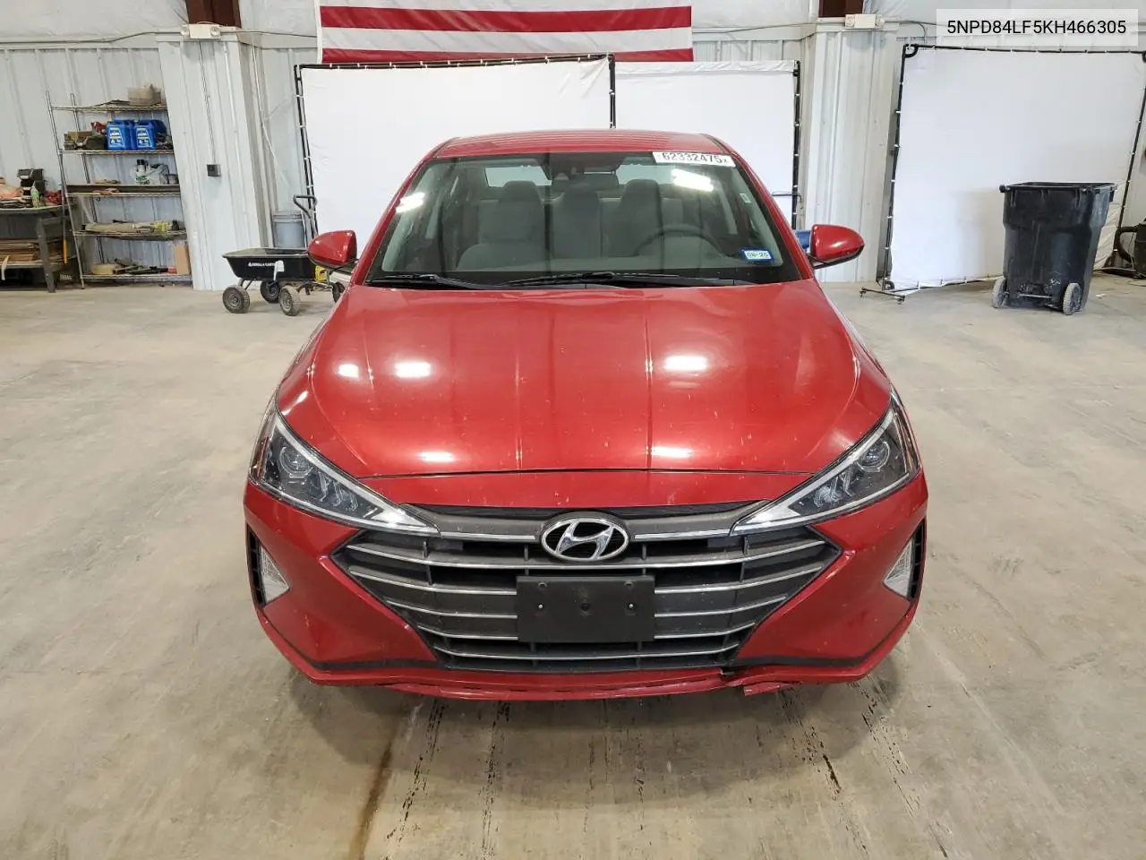 2019 Hyundai Elantra Sel VIN: 5NPD84LF5KH466305 Lot: 62332475