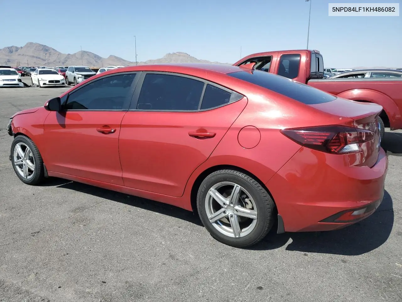 2019 Hyundai Elantra Sel VIN: 5NPD84LF1KH486082 Lot: 62491695