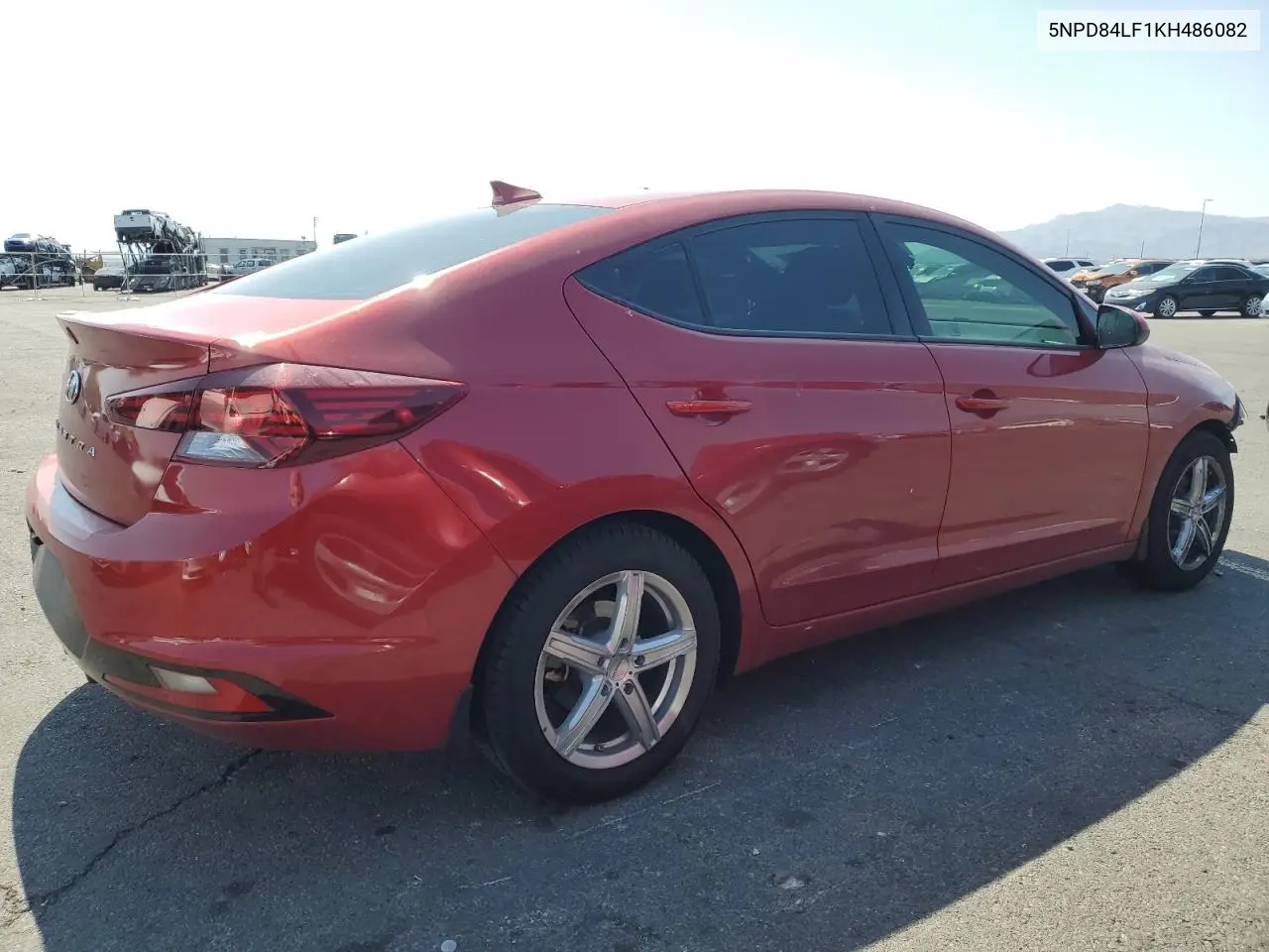 2019 Hyundai Elantra Sel VIN: 5NPD84LF1KH486082 Lot: 62491695