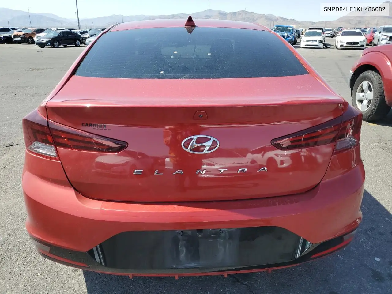 2019 Hyundai Elantra Sel VIN: 5NPD84LF1KH486082 Lot: 62491695