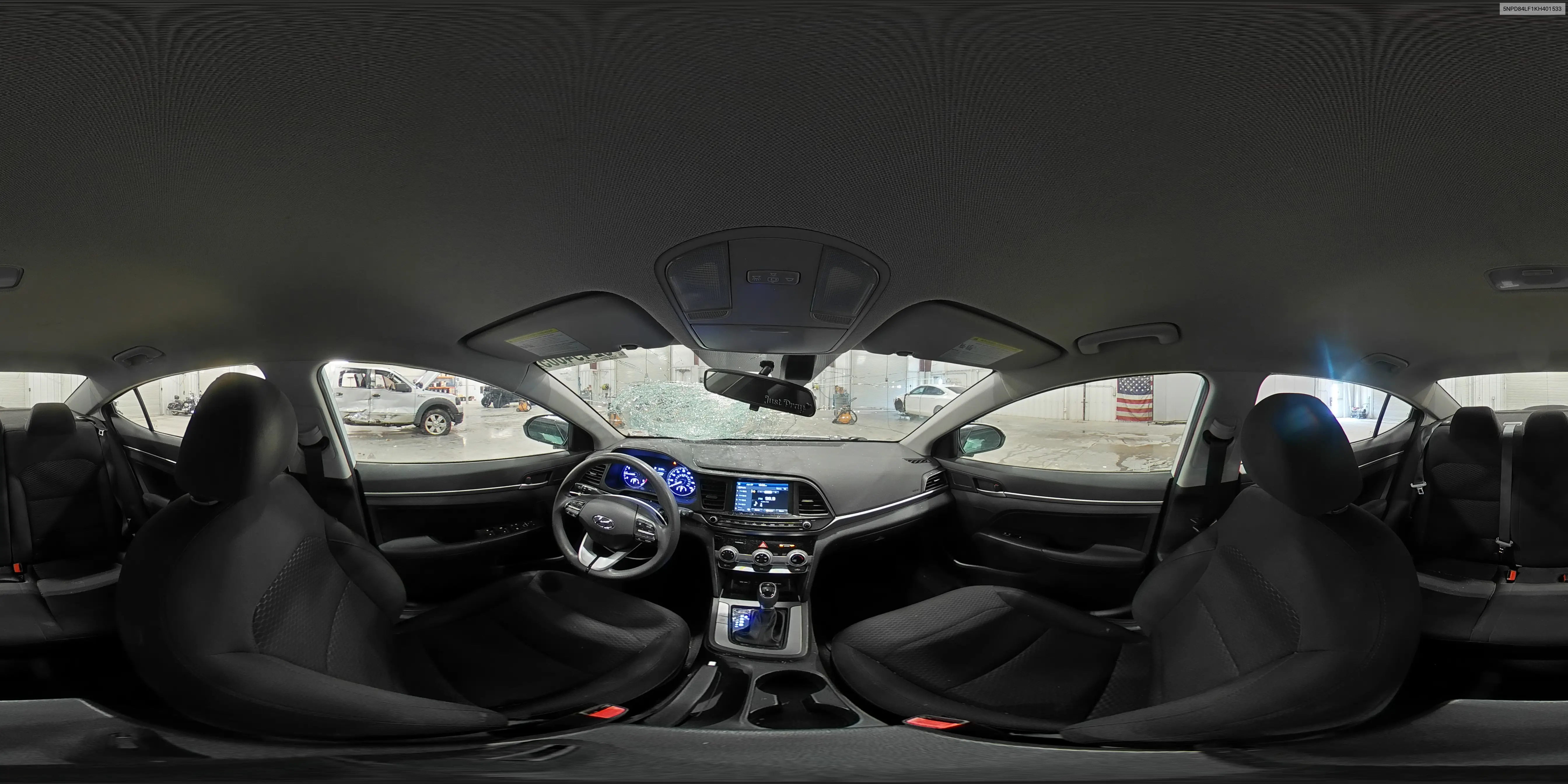2019 Hyundai Elantra Sel VIN: 5NPD84LF1KH401533 Lot: 62494805