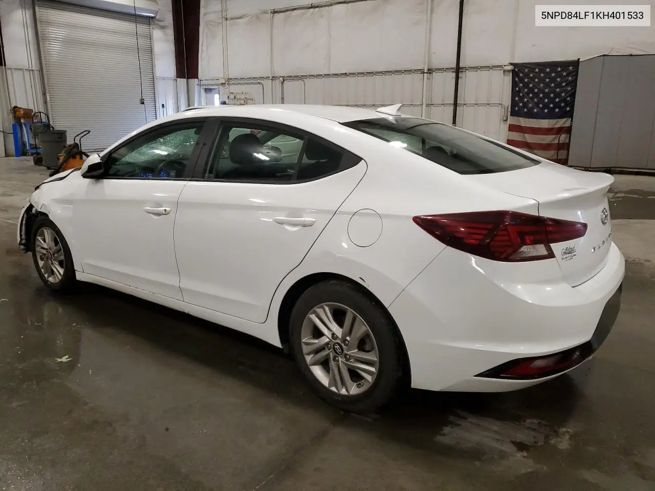 2019 Hyundai Elantra Sel VIN: 5NPD84LF1KH401533 Lot: 62494805