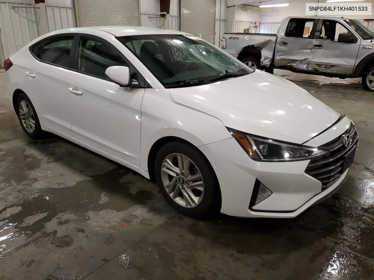 2019 Hyundai Elantra Sel VIN: 5NPD84LF1KH401533 Lot: 62494805