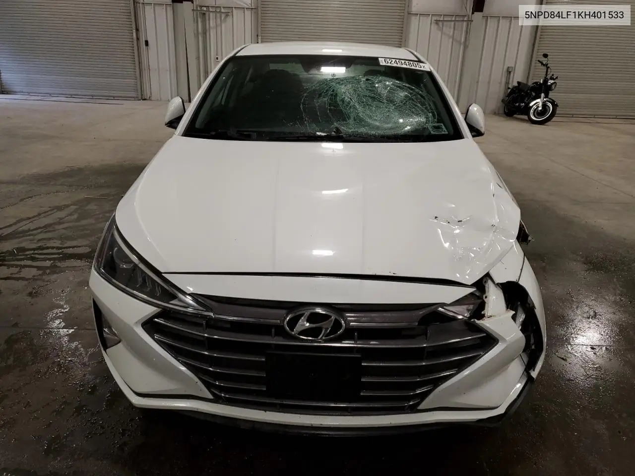 2019 Hyundai Elantra Sel VIN: 5NPD84LF1KH401533 Lot: 62494805