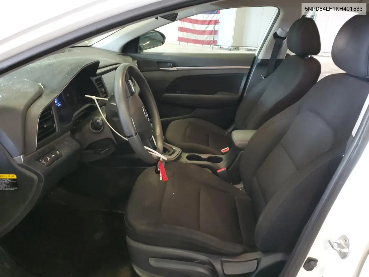 2019 Hyundai Elantra Sel VIN: 5NPD84LF1KH401533 Lot: 62494805
