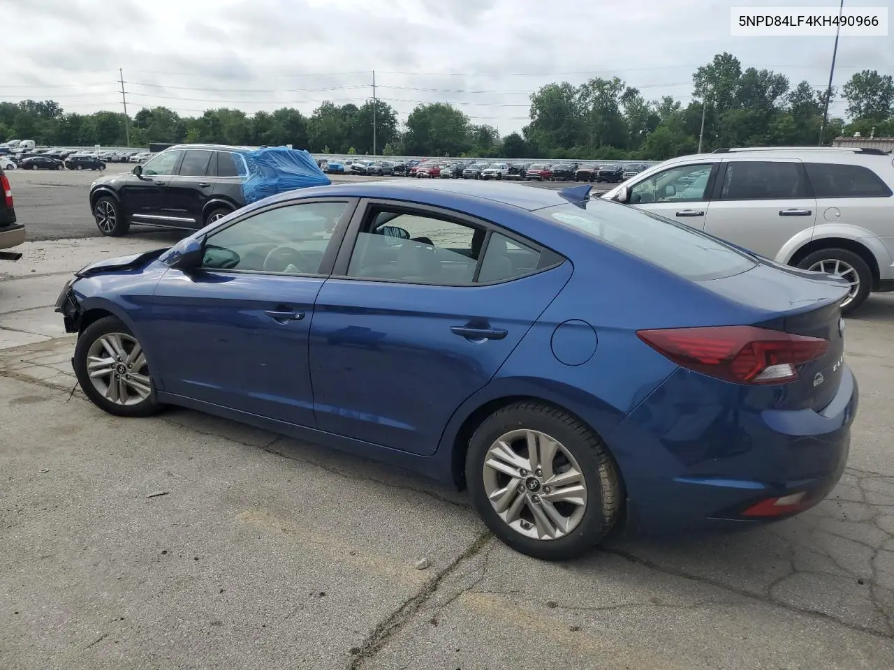 2019 Hyundai Elantra Sel VIN: 5NPD84LF4KH490966 Lot: 62506645