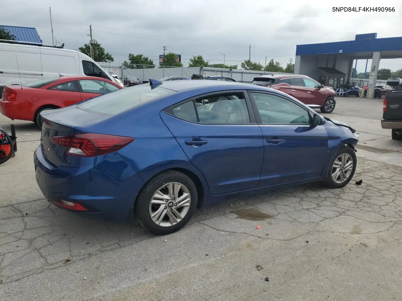 2019 Hyundai Elantra Sel VIN: 5NPD84LF4KH490966 Lot: 62506645
