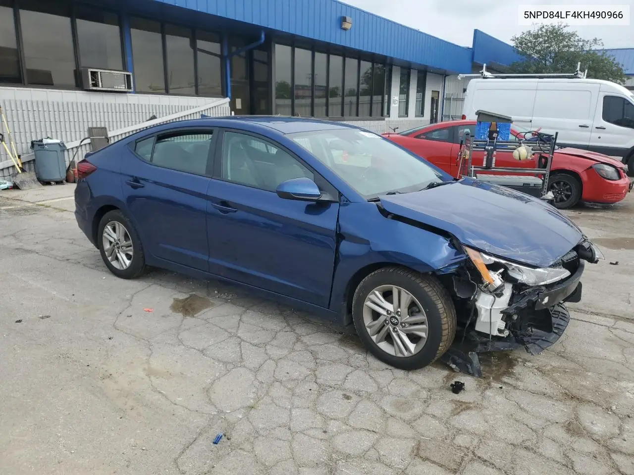 2019 Hyundai Elantra Sel VIN: 5NPD84LF4KH490966 Lot: 62506645