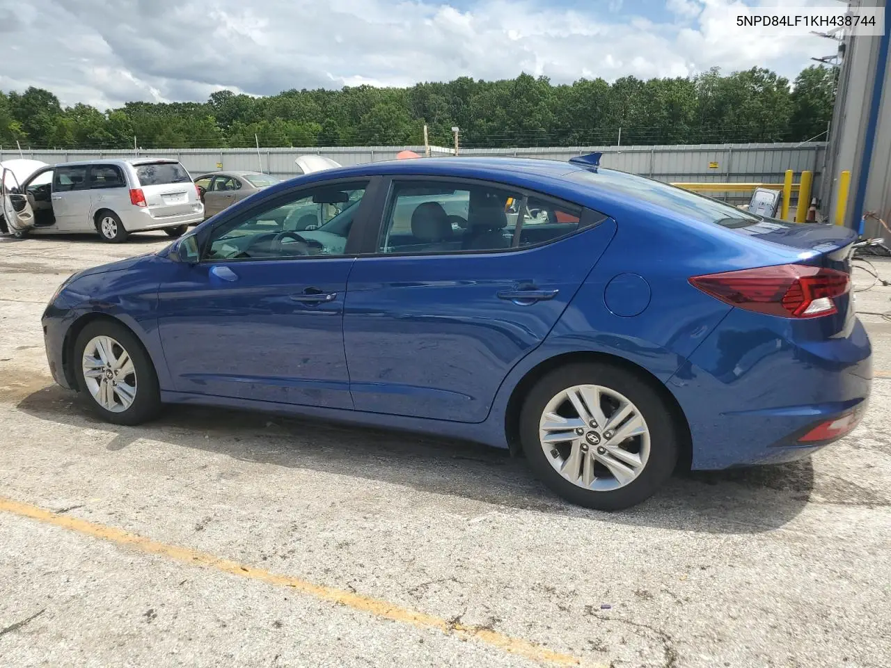 2019 Hyundai Elantra Sel VIN: 5NPD84LF1KH438744 Lot: 62524845