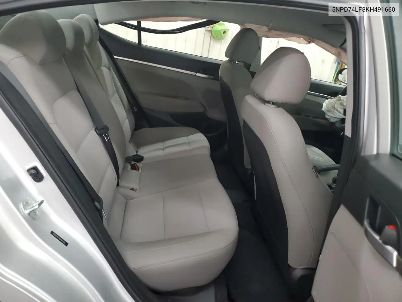 2019 Hyundai Elantra Se VIN: 5NPD74LF3KH491660 Lot: 62765305