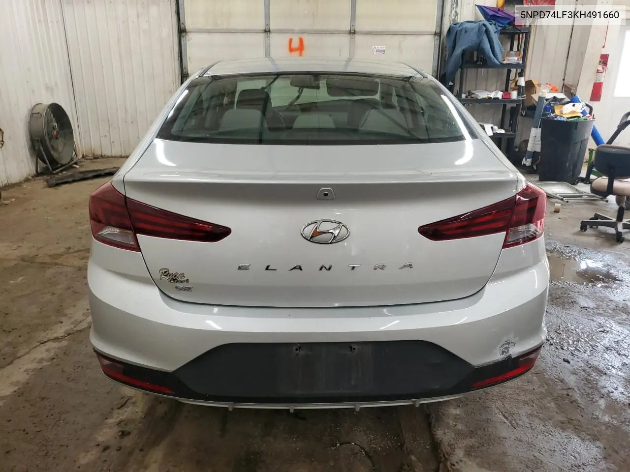 2019 Hyundai Elantra Se VIN: 5NPD74LF3KH491660 Lot: 62765305