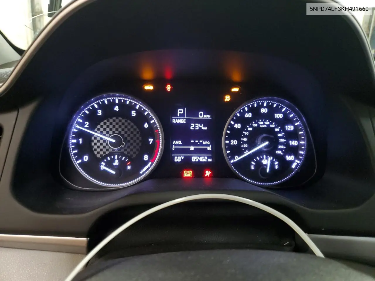 2019 Hyundai Elantra Se VIN: 5NPD74LF3KH491660 Lot: 62765305