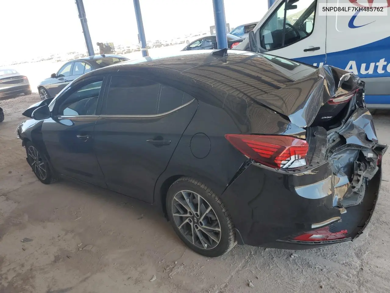 2019 Hyundai Elantra Sel VIN: 5NPD84LF7KH485762 Lot: 62950785