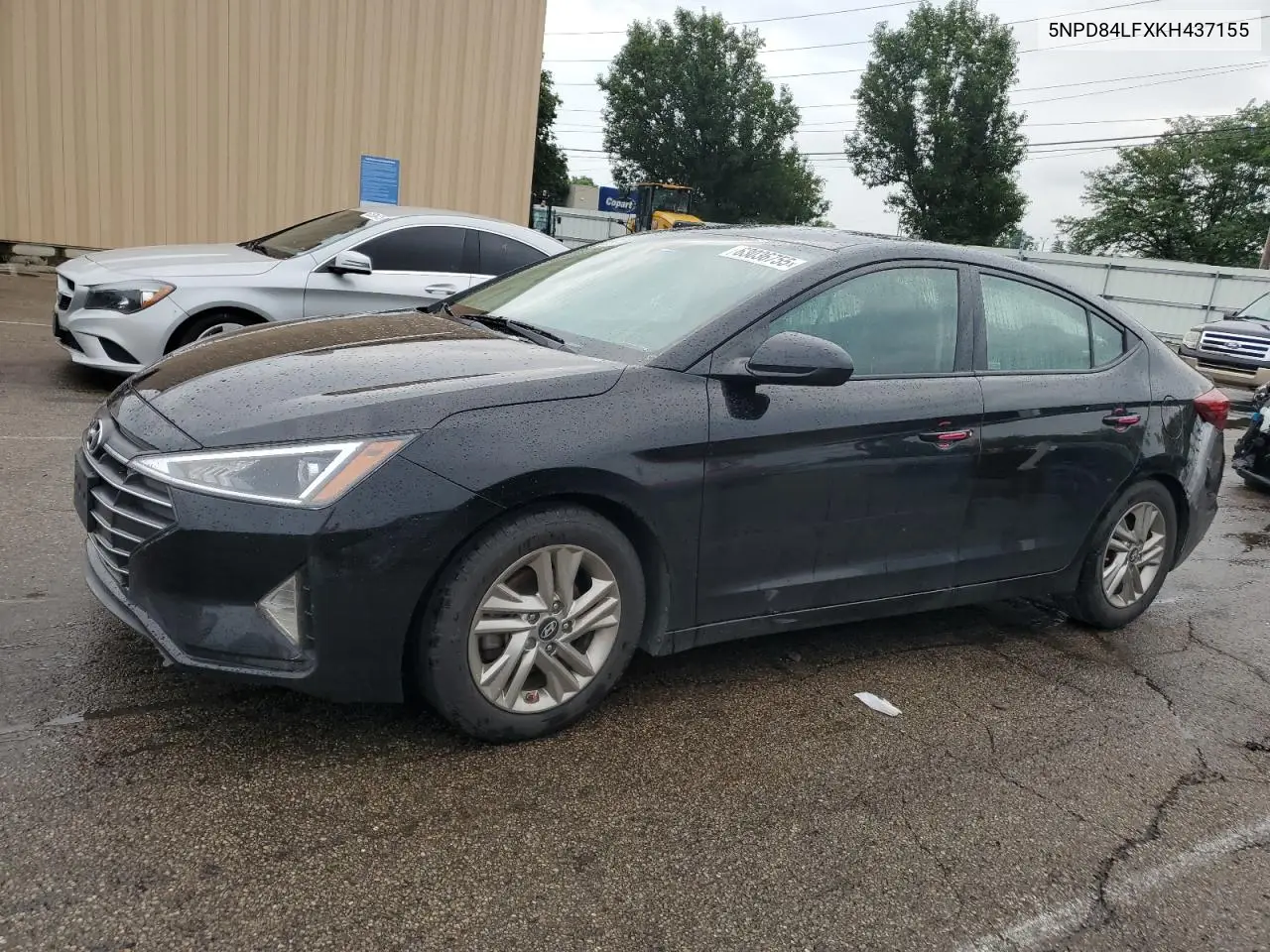 2019 Hyundai Elantra Sel VIN: 5NPD84LFXKH437155 Lot: 63036755