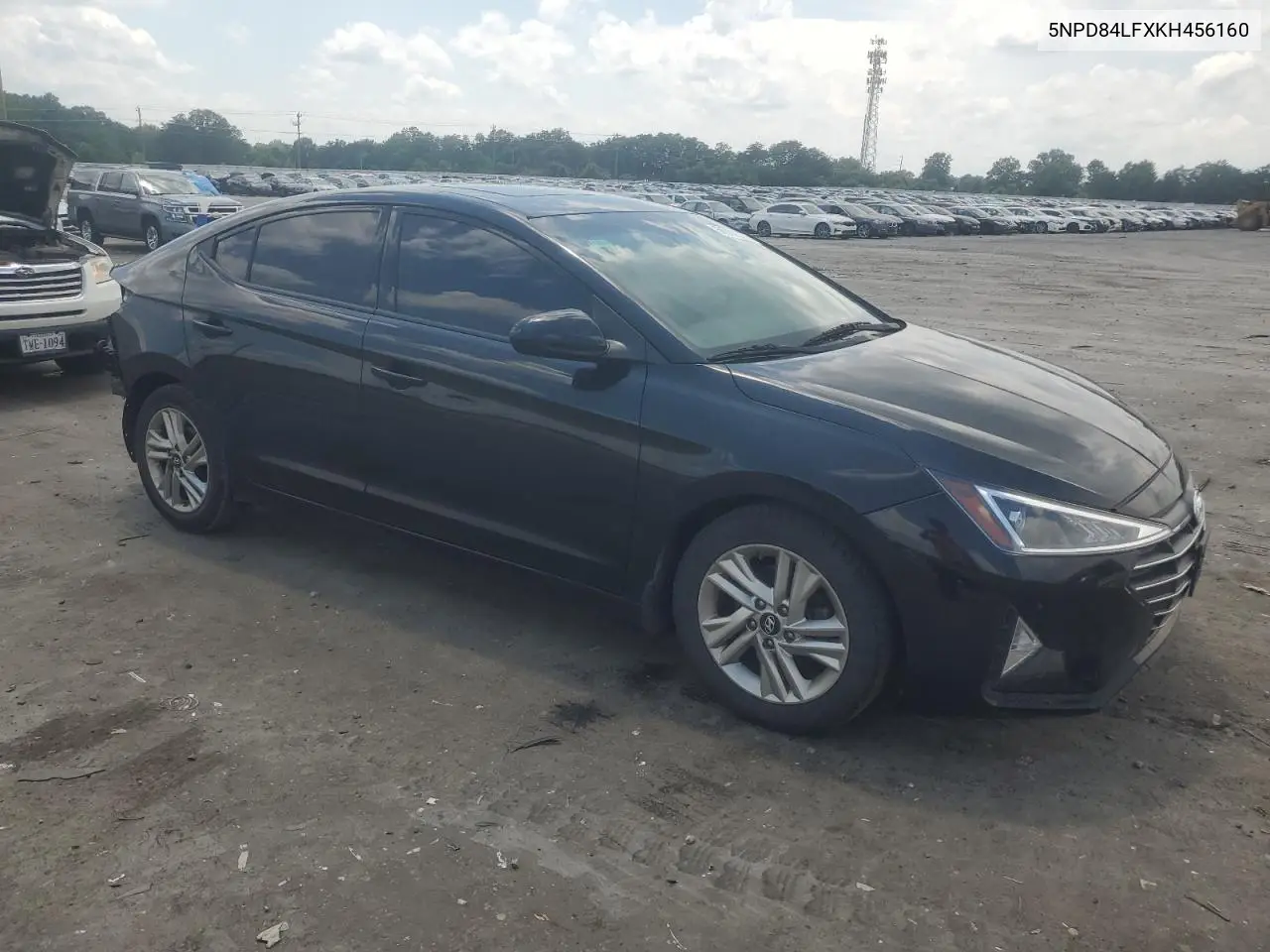 2019 Hyundai Elantra Sel VIN: 5NPD84LFXKH456160 Lot: 63062575