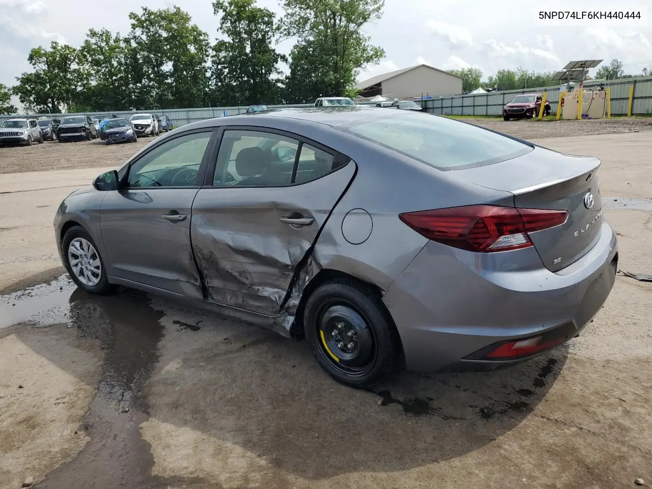 2019 Hyundai Elantra Se VIN: 5NPD74LF6KH440444 Lot: 63079905