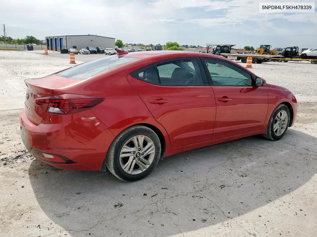 2019 Hyundai Elantra Sel VIN: 5NPD84LF5KH478339 Lot: 63086145