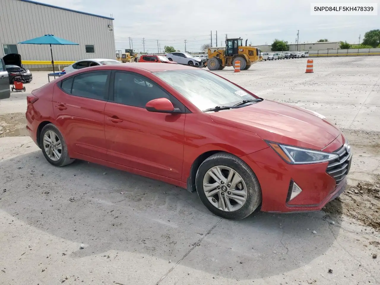 2019 Hyundai Elantra Sel VIN: 5NPD84LF5KH478339 Lot: 63086145