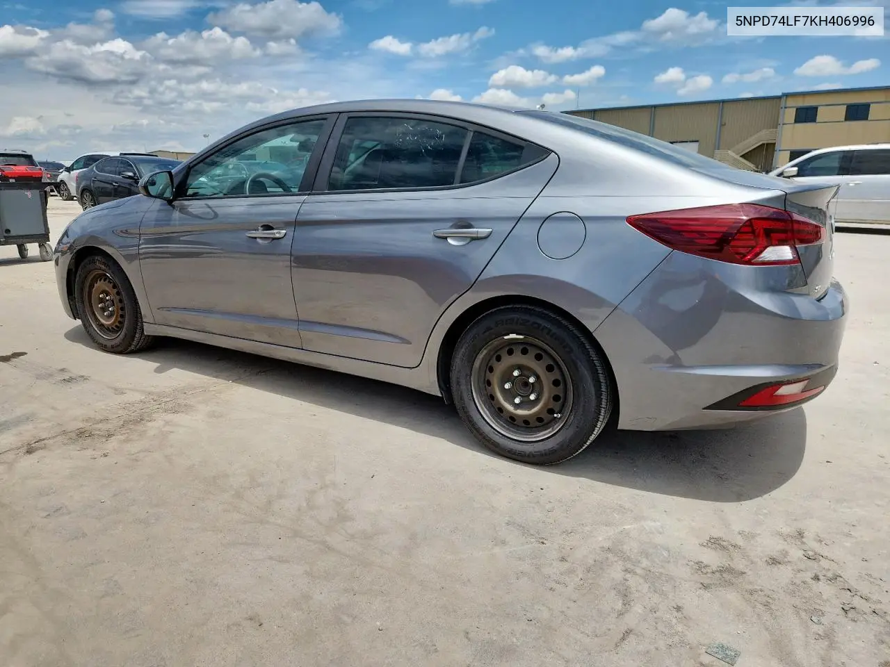 2019 Hyundai Elantra Se VIN: 5NPD74LF7KH406996 Lot: 63265615