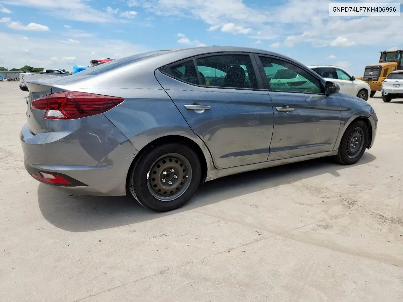 2019 Hyundai Elantra Se VIN: 5NPD74LF7KH406996 Lot: 63265615