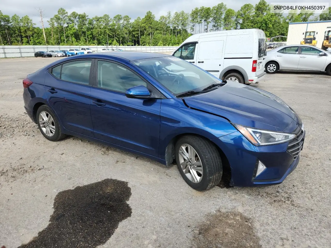 2019 Hyundai Elantra Sel VIN: 5NPD84LF0KH450397 Lot: 63294985