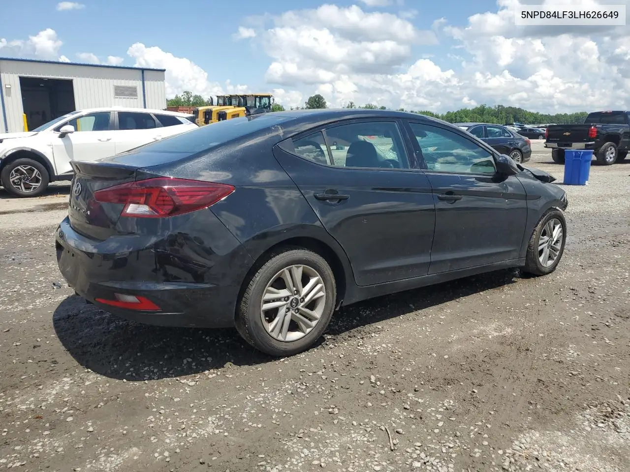 2020 Hyundai Elantra Sel VIN: 5NPD84LF3LH626649 Lot: 56235035