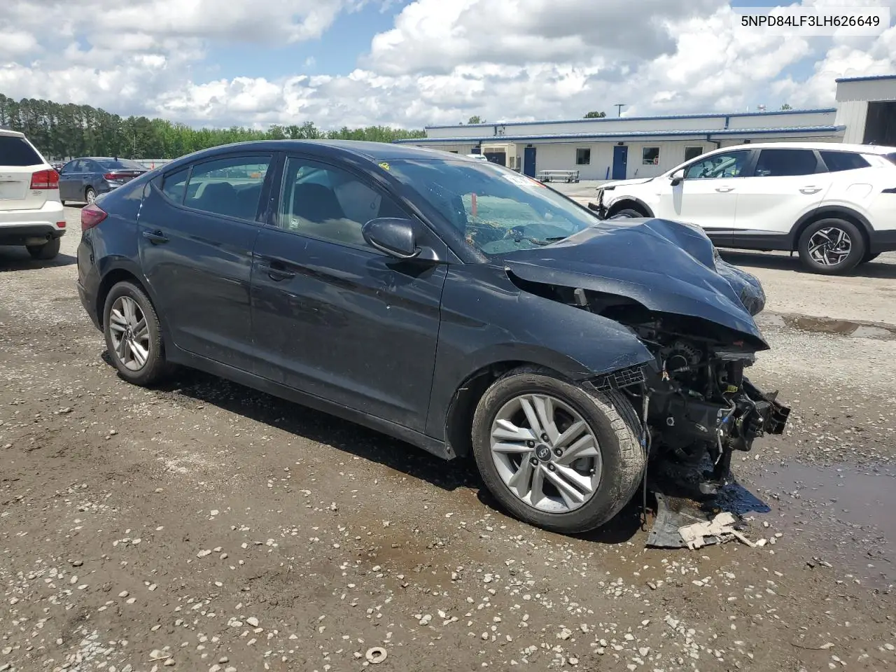 2020 Hyundai Elantra Sel VIN: 5NPD84LF3LH626649 Lot: 56235035