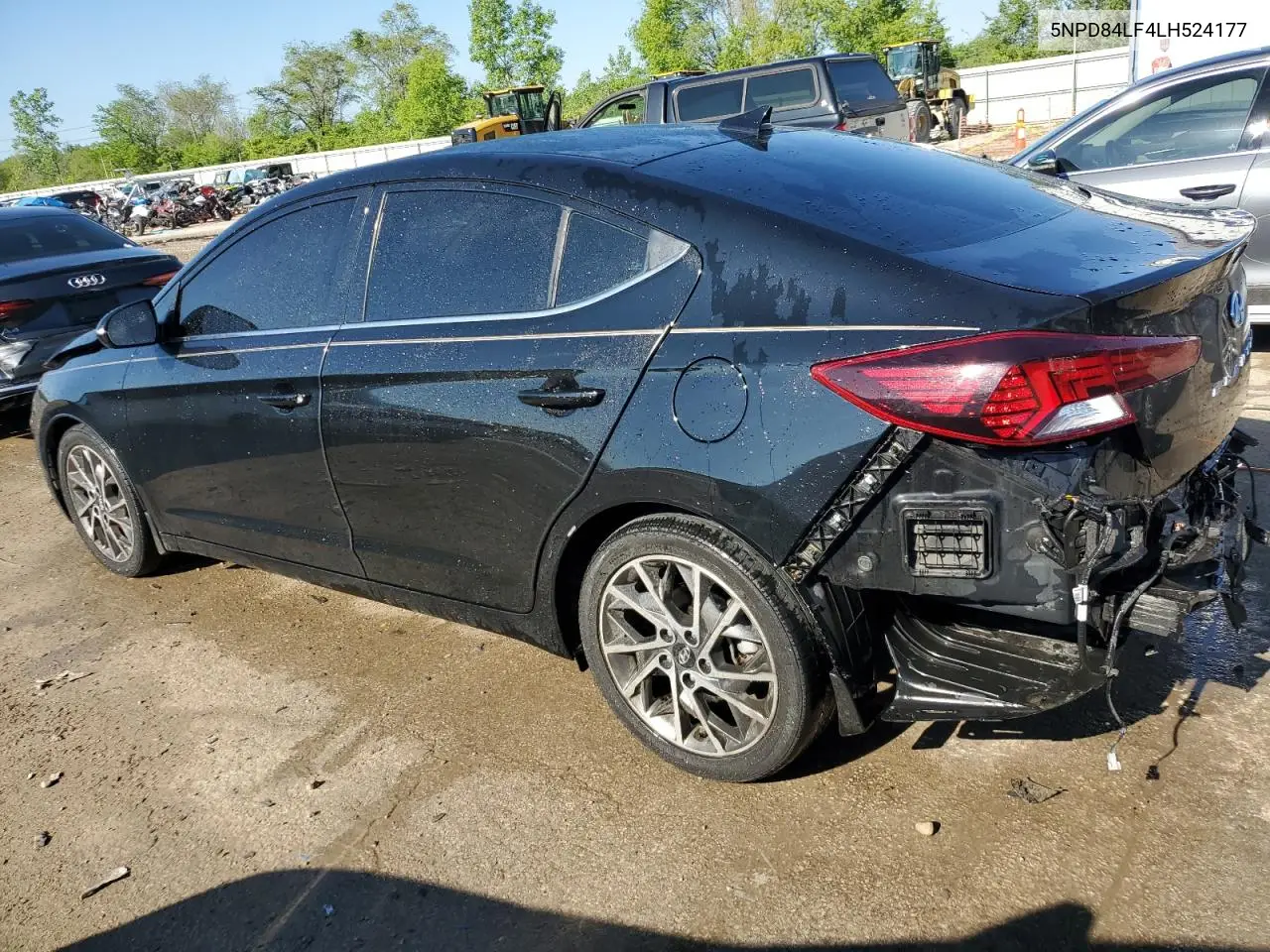2020 Hyundai Elantra Sel VIN: 5NPD84LF4LH524177 Lot: 56481695