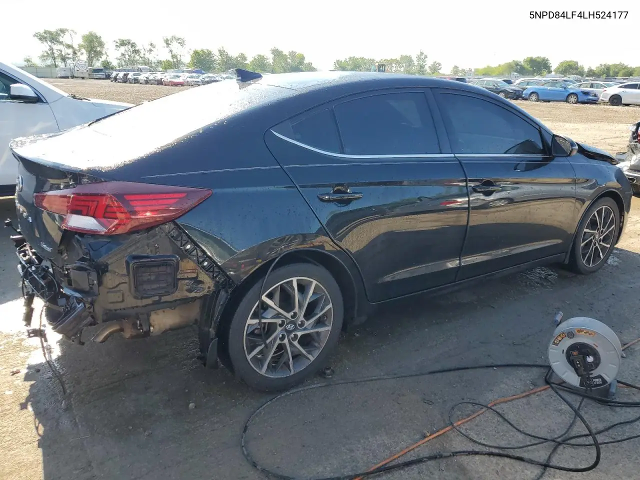 2020 Hyundai Elantra Sel VIN: 5NPD84LF4LH524177 Lot: 56481695
