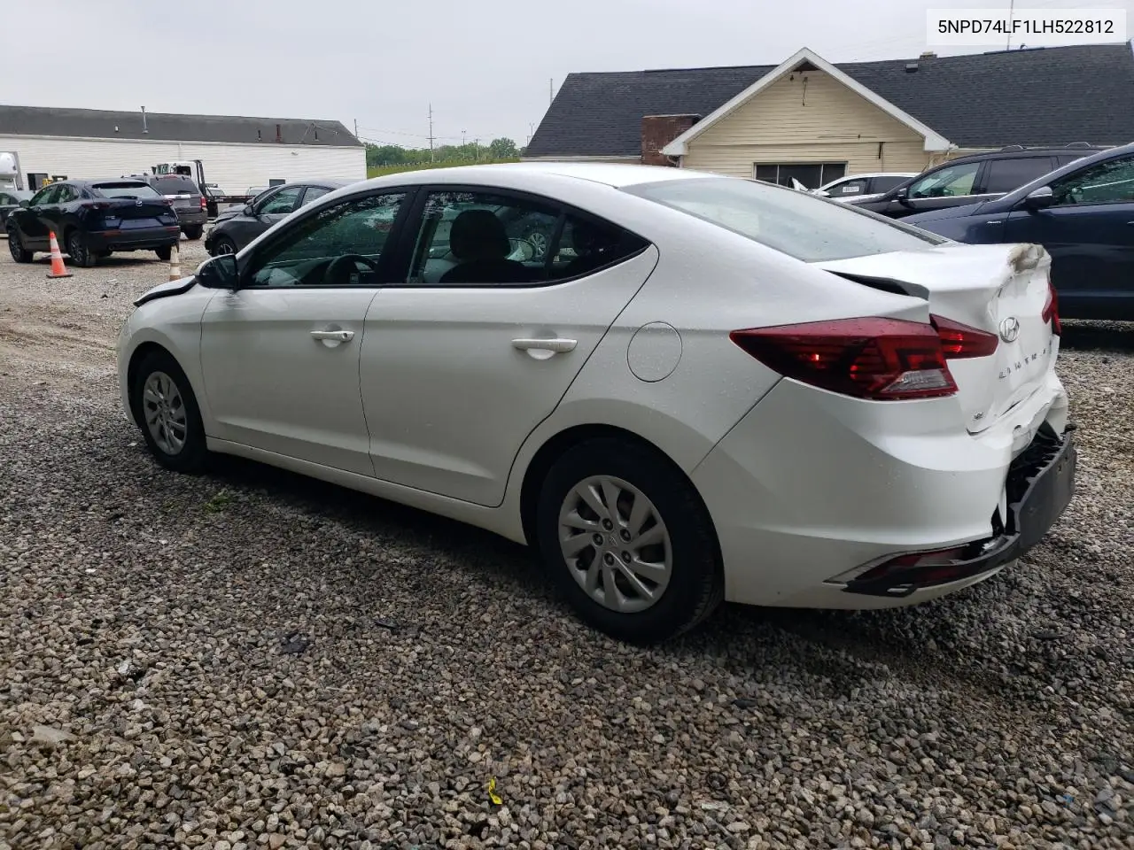 2020 Hyundai Elantra Se VIN: 5NPD74LF1LH522812 Lot: 59164365