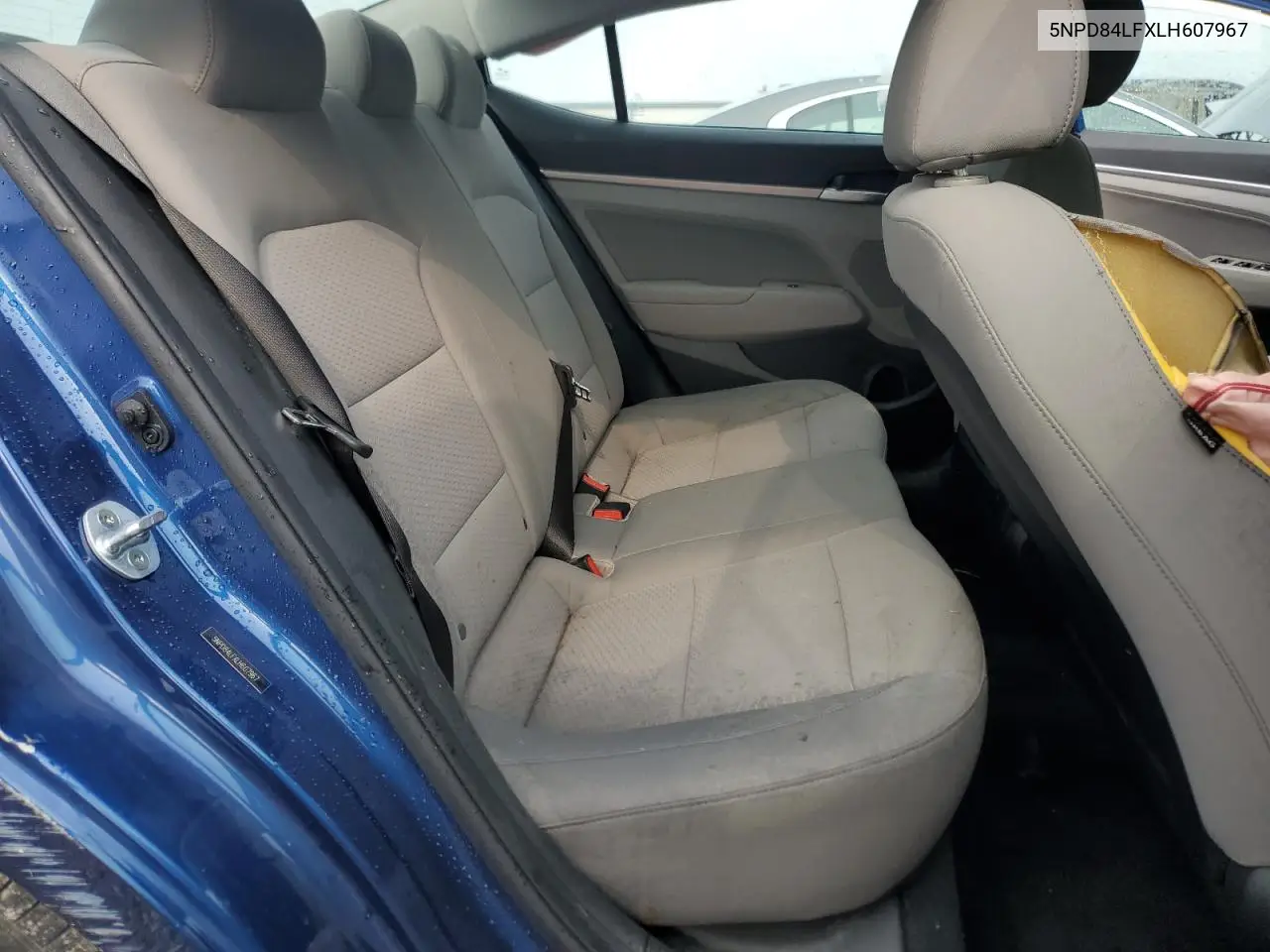 2020 Hyundai Elantra Sel VIN: 5NPD84LFXLH607967 Lot: 59491205