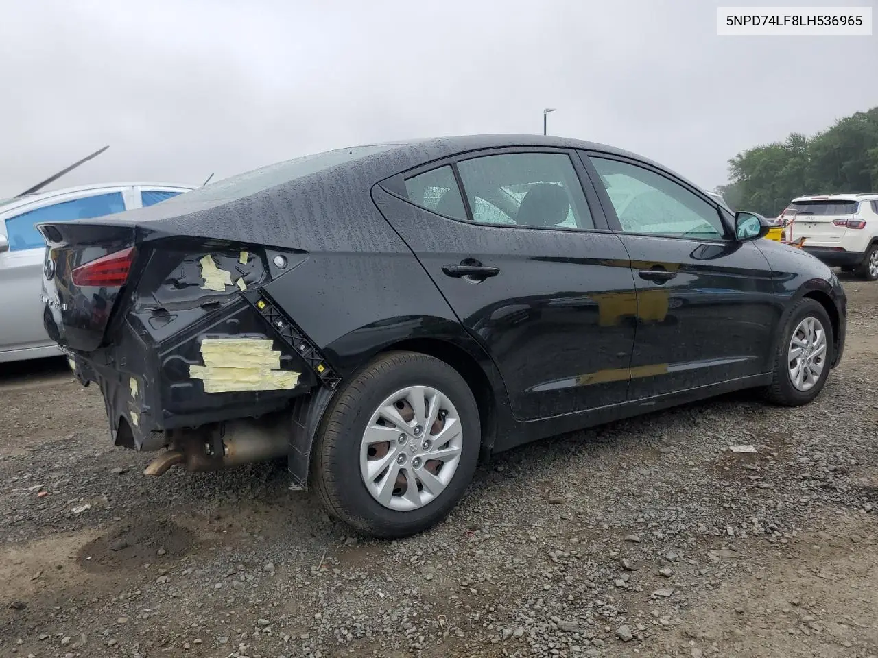 2020 Hyundai Elantra Se VIN: 5NPD74LF8LH536965 Lot: 61025585
