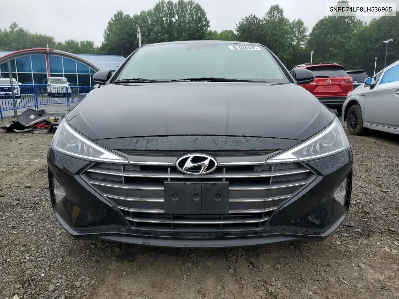 2020 Hyundai Elantra Se VIN: 5NPD74LF8LH536965 Lot: 61025585