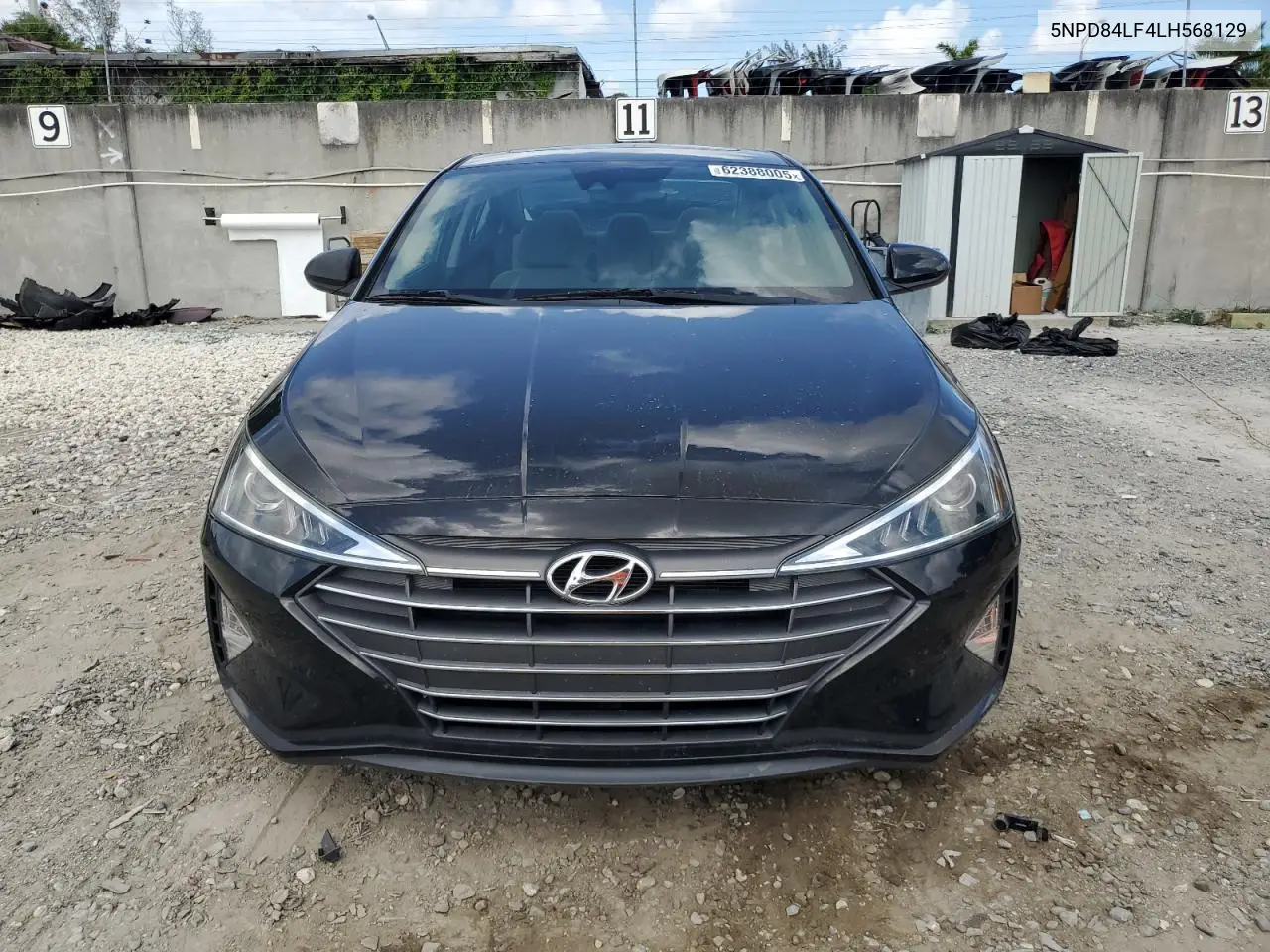 2020 Hyundai Elantra Sel VIN: 5NPD84LF4LH568129 Lot: 62388005