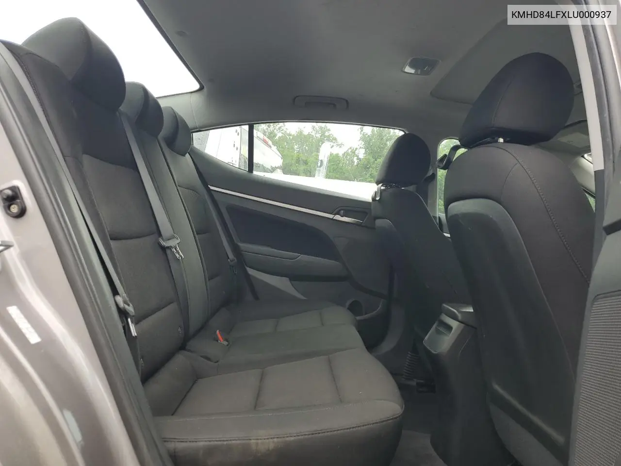 2020 Hyundai Elantra Sel VIN: KMHD84LFXLU000937 Lot: 63008115