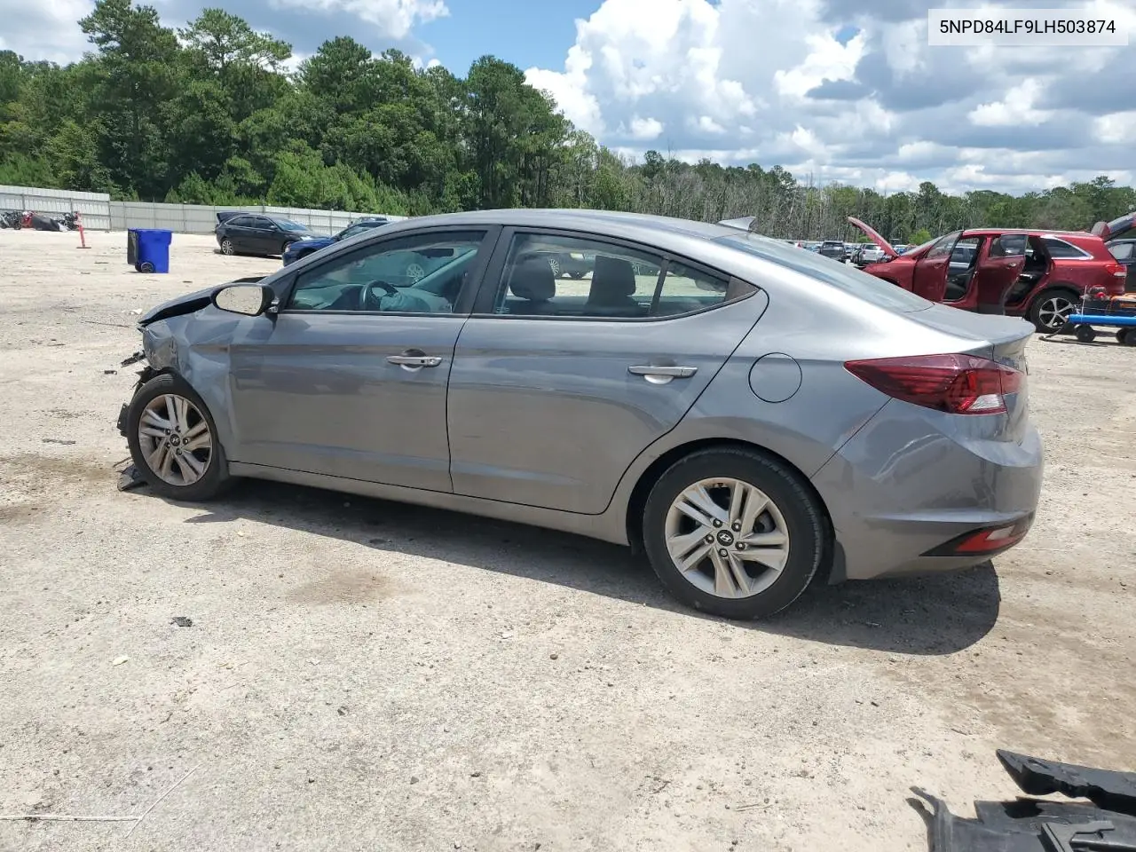 2020 Hyundai Elantra Sel VIN: 5NPD84LF9LH503874 Lot: 63050725