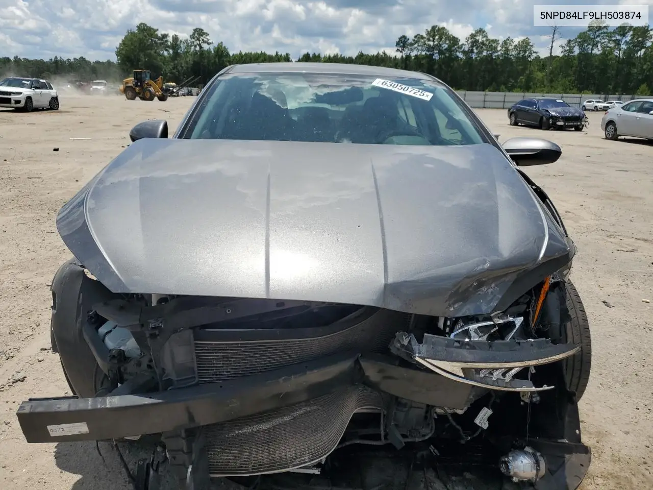 2020 Hyundai Elantra Sel VIN: 5NPD84LF9LH503874 Lot: 63050725