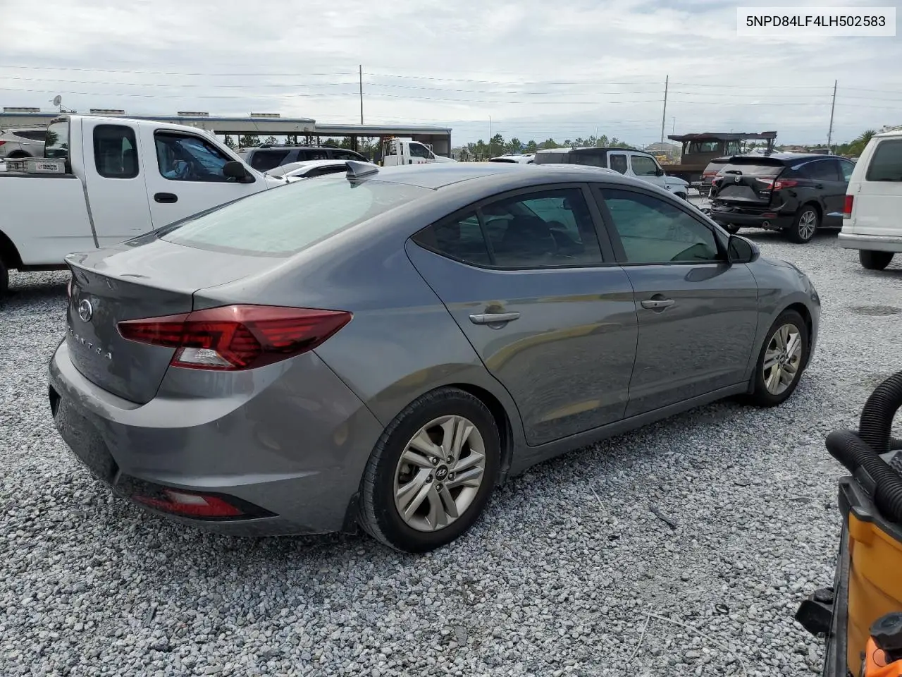 2020 Hyundai Elantra Sel VIN: 5NPD84LF4LH502583 Lot: 63066125