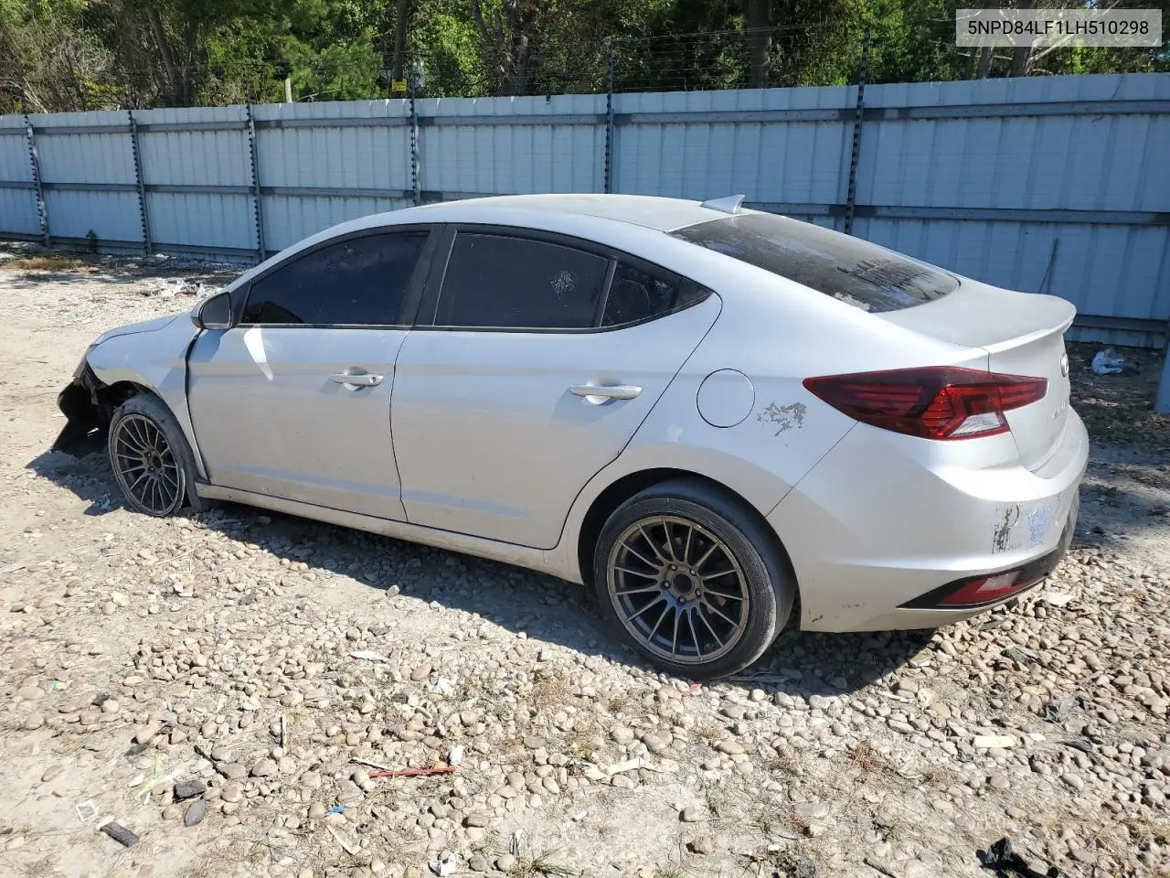 2020 Hyundai Elantra Sel VIN: 5NPD84LF1LH510298 Lot: 63185275
