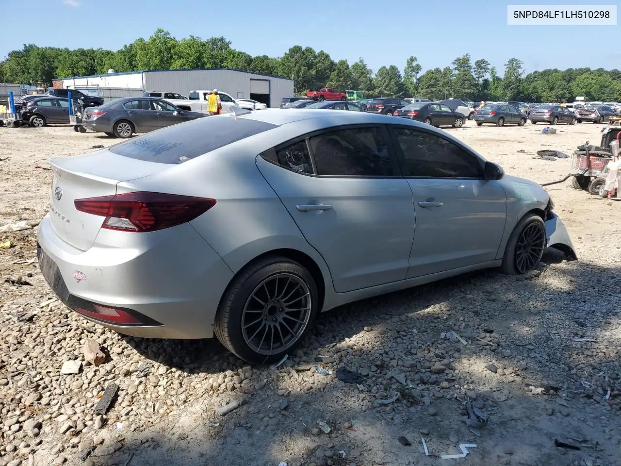 2020 Hyundai Elantra Sel VIN: 5NPD84LF1LH510298 Lot: 63185275