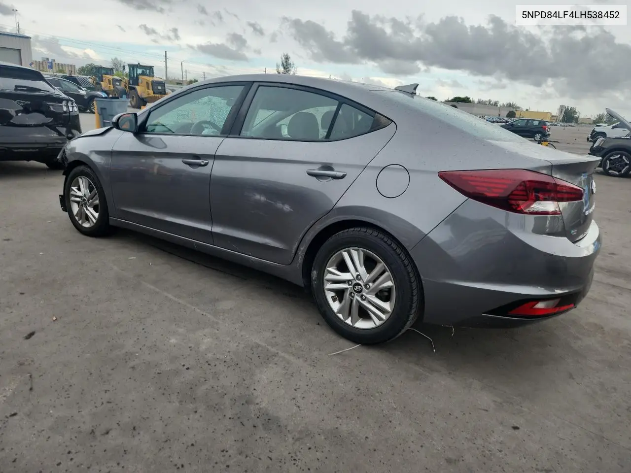2020 Hyundai Elantra Sel VIN: 5NPD84LF4LH538452 Lot: 63259925