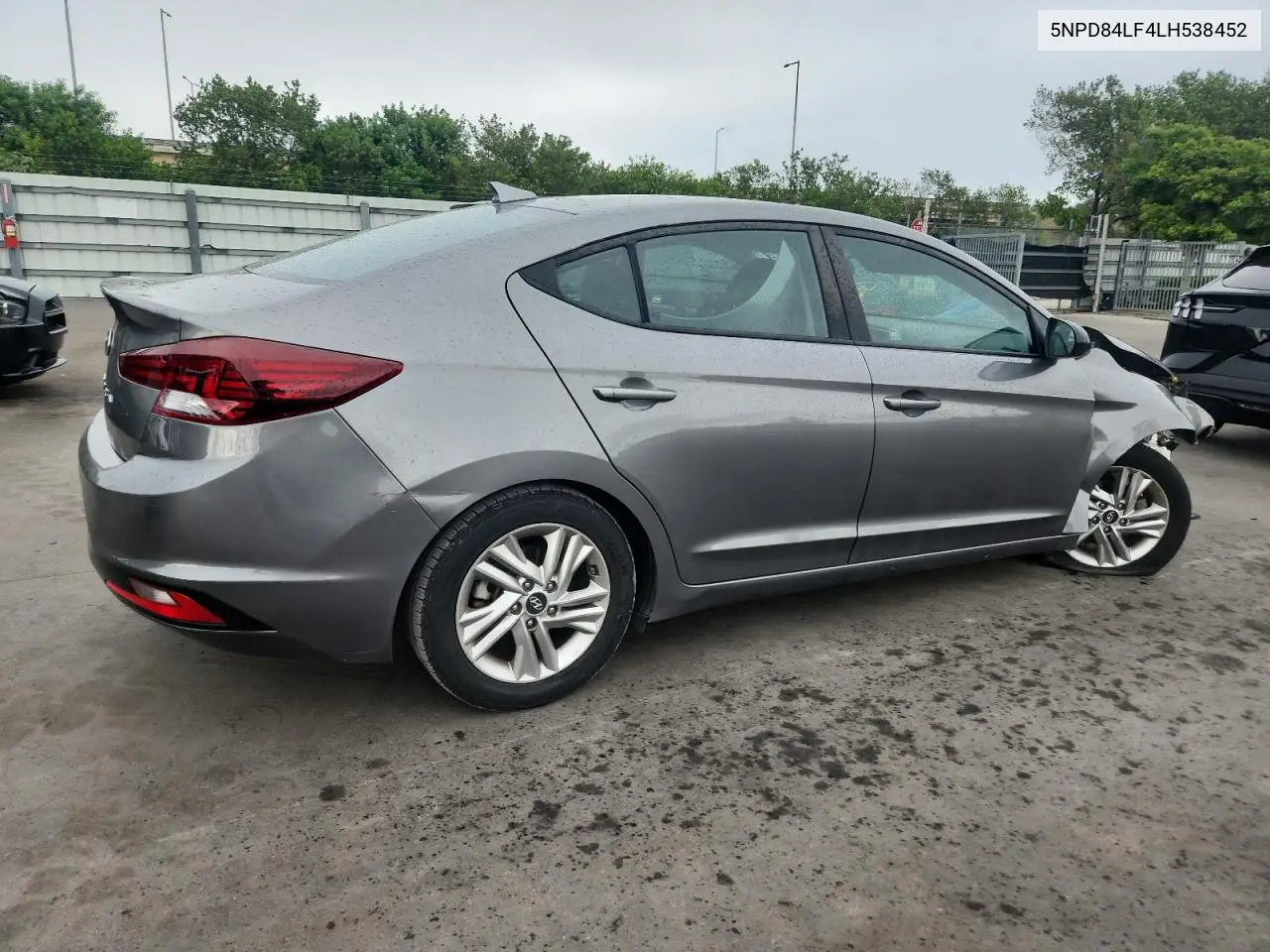 2020 Hyundai Elantra Sel VIN: 5NPD84LF4LH538452 Lot: 63259925