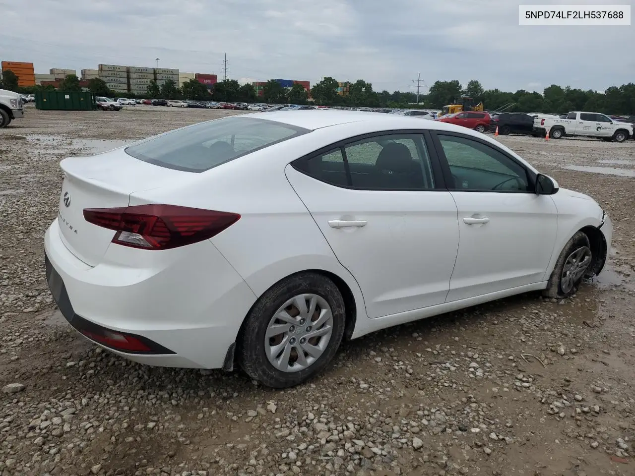 2020 Hyundai Elantra Se VIN: 5NPD74LF2LH537688 Lot: 63283455