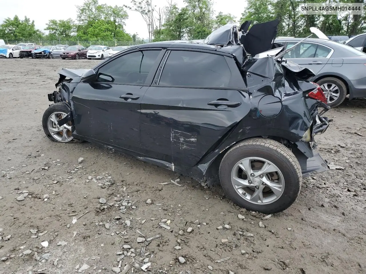 2021 Hyundai Elantra Se VIN: 5NPLL4AG5MH014444 Lot: 57060545