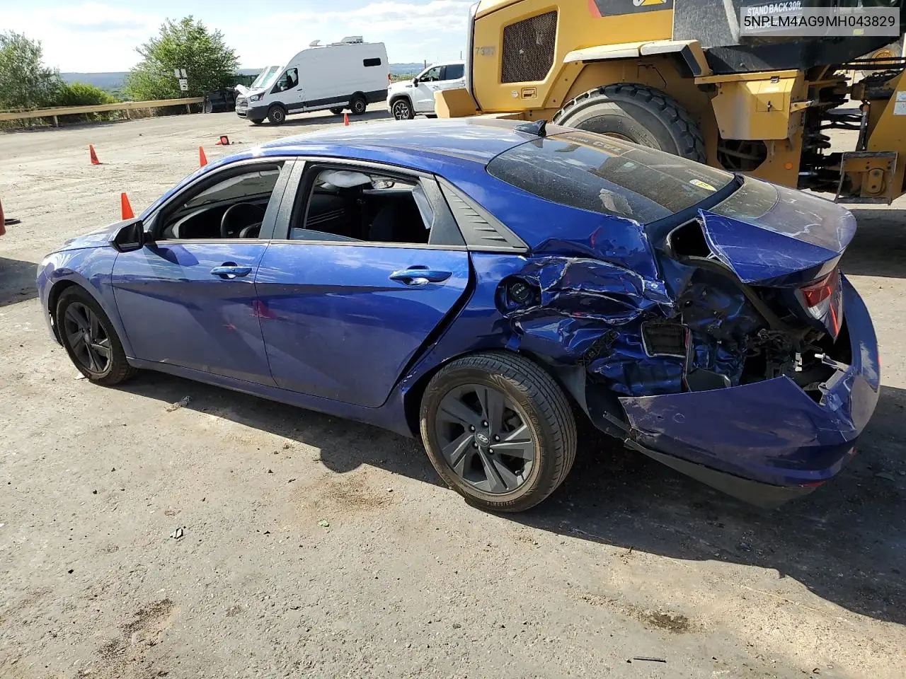 2021 Hyundai Elantra Sel VIN: 5NPLM4AG9MH043829 Lot: 62753595