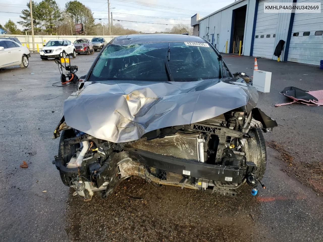 2022 Hyundai Elantra Limited VIN: KMHLP4AG4NU342669 Lot: 42360205