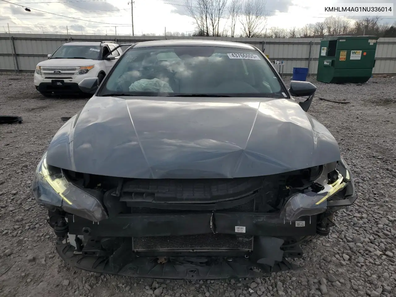 2022 Hyundai Elantra Sel VIN: KMHLM4AG1NU336014 Lot: 43766005