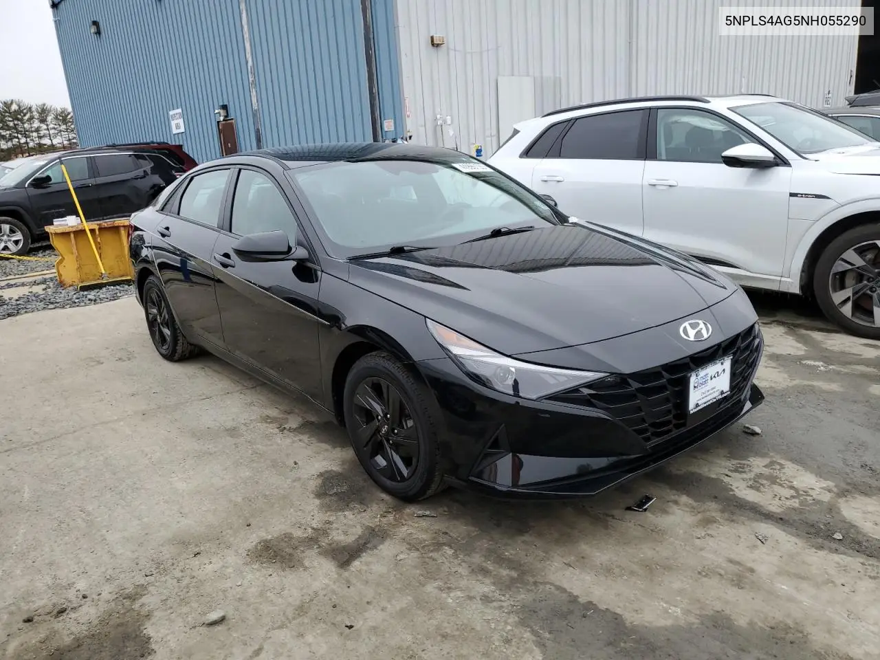 2022 Hyundai Elantra Sel VIN: 5NPLS4AG5NH055290 Lot: 44990125