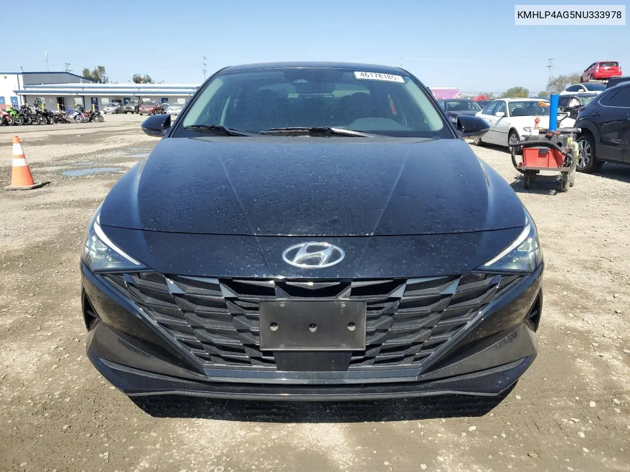 2022 Hyundai Elantra Limited VIN: KMHLP4AG5NU333978 Lot: 46178185