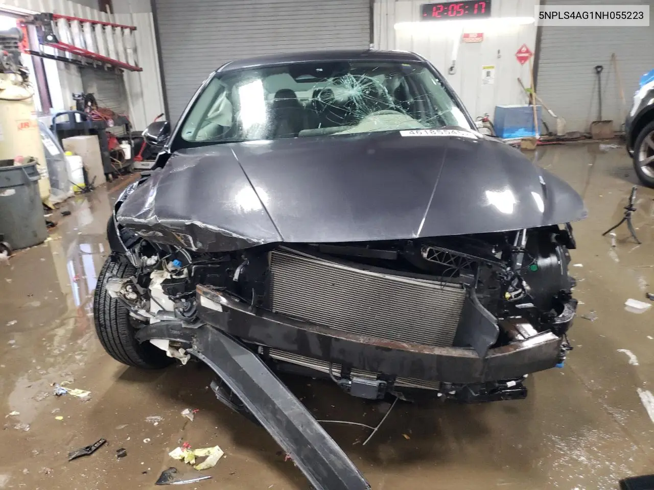 2022 Hyundai Elantra Sel VIN: 5NPLS4AG1NH055223 Lot: 46185545
